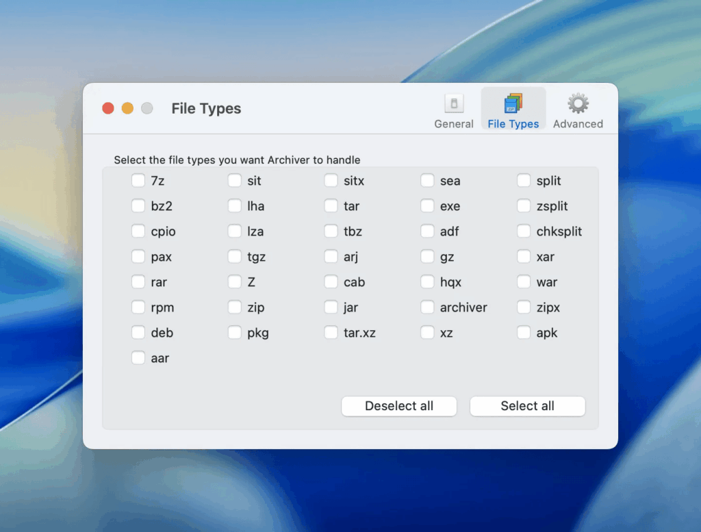 Archiver 1