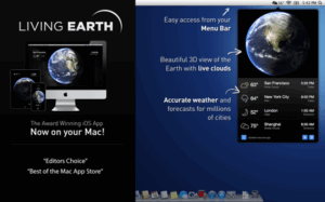 Living Earth – Weather & Clock 1