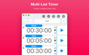 Multi-List Timer 1