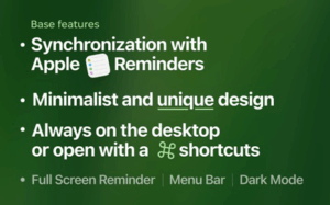 DeskMinder² Reminders & Tasks 1