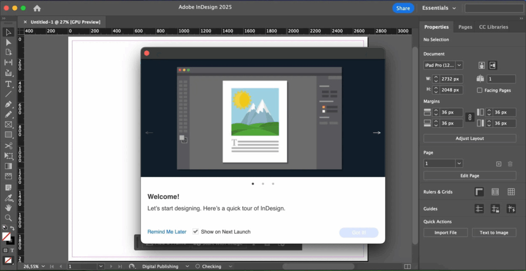 Adobe InDesign 2025 1