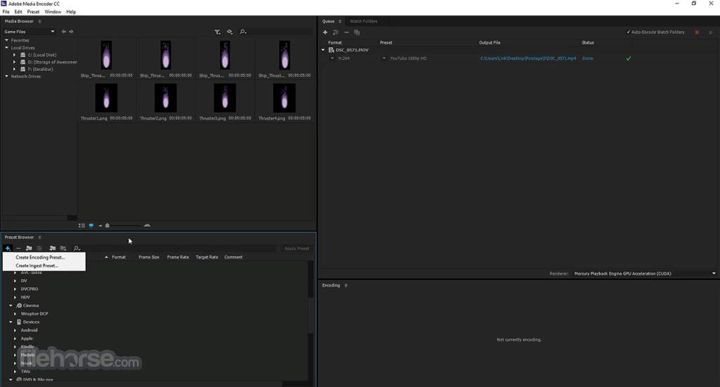 Adobe Media Encoder 2025 1