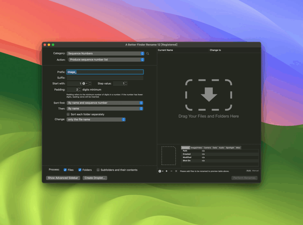 A Better Finder Rename 1