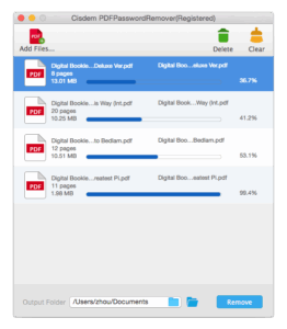 Cisdem PDF Password Remover 1