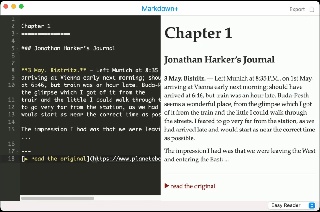 Markdown+ 1