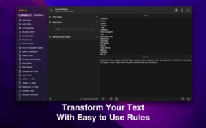 Text Workflow: Text Converter 1