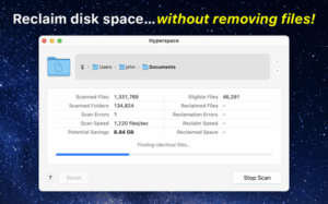 Hyperspace: Reclaim Disk Space 1