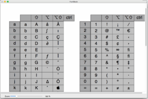 FontBook 1